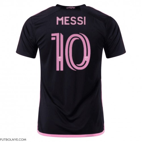 Camiseta Inter Miami Lionel Messi #10 Visitante Equipación 2023-24 manga corta